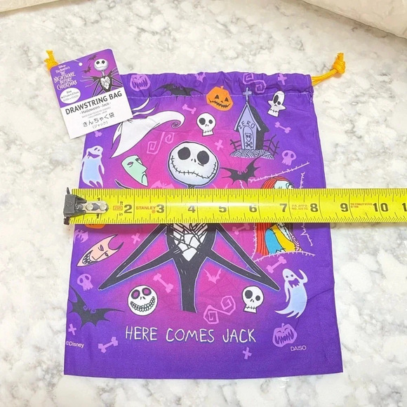 Nightmare Before Christmas Drawstring Bag & Bandanna - Picture 6 of 6